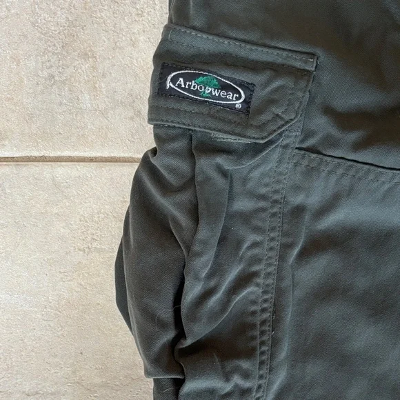 Arborwear Men’s Dark Green Cargo Pants 34x30 - Picture 3 of 6